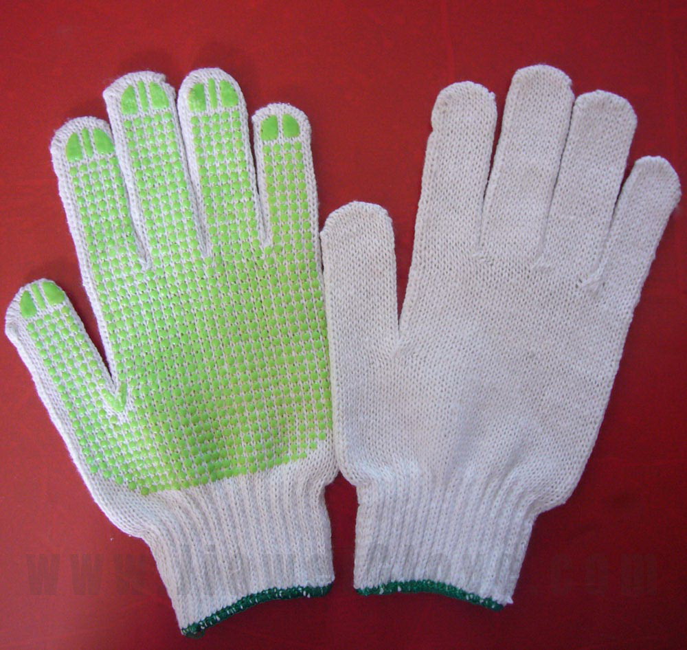 PVC Dotted Glove