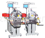 Automatic overlocking sewing machines